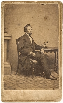 Rare Abraham Lincoln Carte De Visite (CDV)